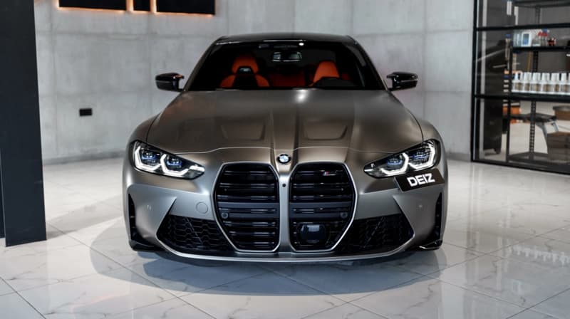BMW M3 Competition silver 2022