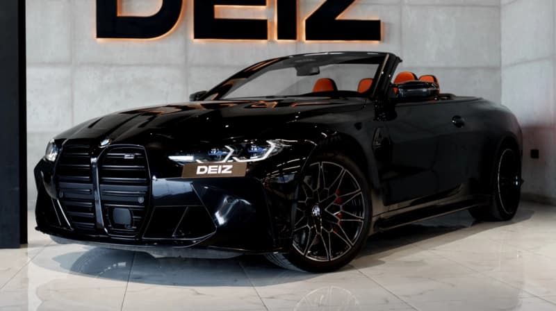 BMW M4 Competition black 2022