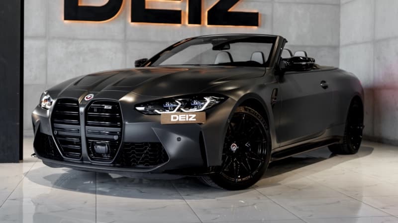 BMW M4 Competition mate gray 2022