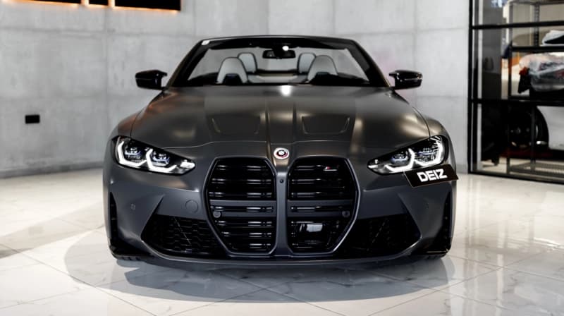 BMW M4 Competition mate gray 2022