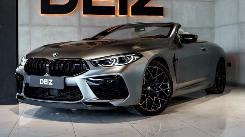 BMW M8 Competition gray 2022