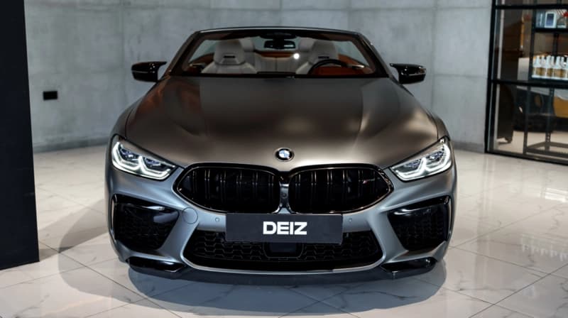 BMW M8 Competition gray 2022
