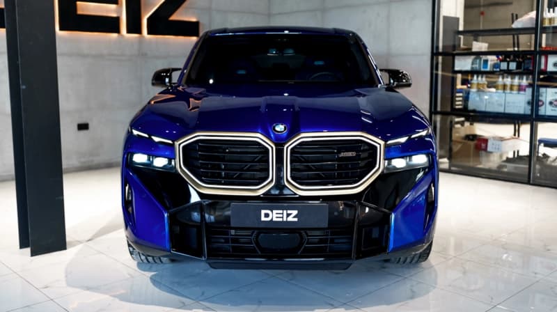 BMW XM blue 2023