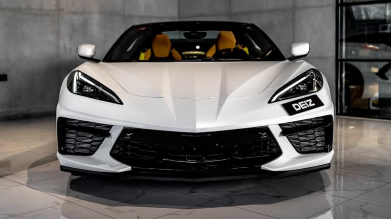 Chevrolet Corvette white 2022