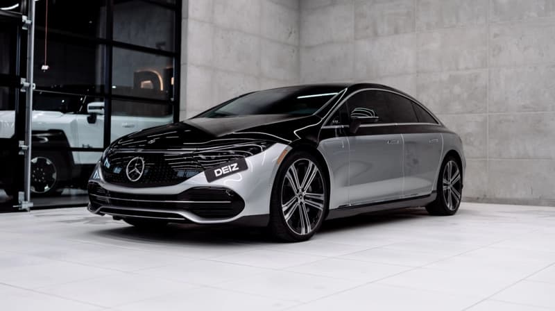 Mercedes-Benz EQS500 black 2022