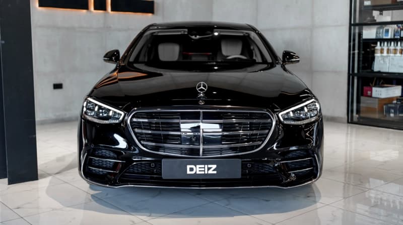Mercedes-Benz S500 black 2022