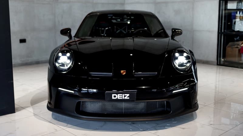 Porsche 911 GT 3 black 2022