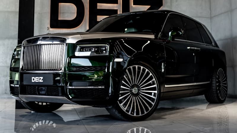 Rolls-Royce Cullinan green 2020