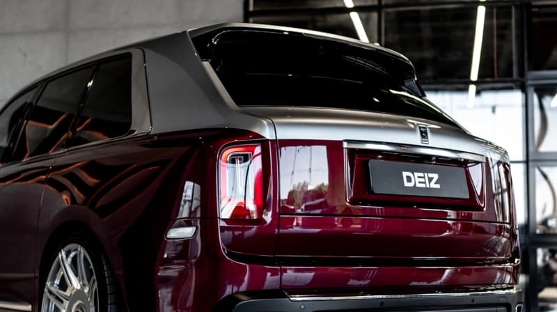 Rolls-Royce Cullinan red 2019