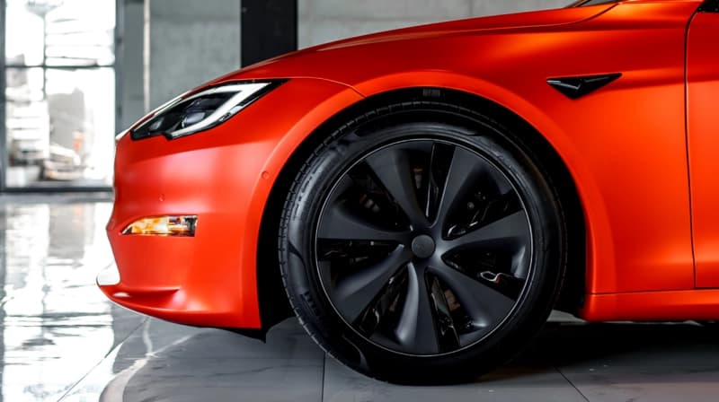 Tesla S Plaid red 2022
