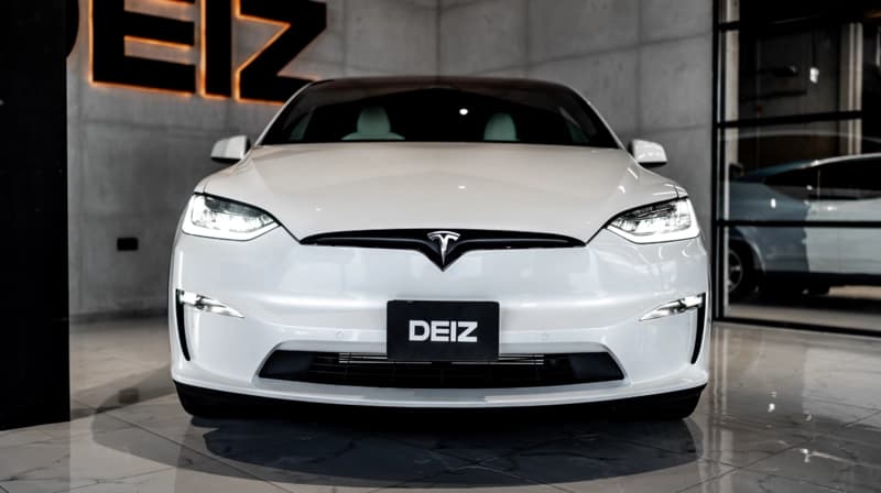 Tesla X Plaid white 2022